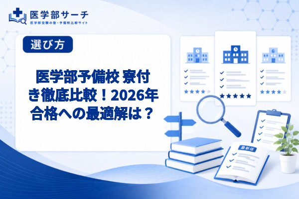 医学部予備校 寮付き徹底比較！2026年合格への最適解は？